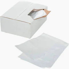 BAGS 23 X 10X 39 CLEAR  100/BX SIGCLEA39C