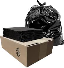 BAGS 20/GAL OFFICE 15 X 9 X 33  (24 X 33) BLACK 500/CS #3202 PG6-3320