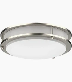 FIXTURE BAND TRIM LED 16" 24W BRUSHED NICKEL ACRYLIC 5CCT 87772