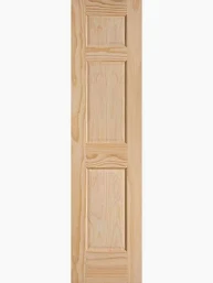 DOOR 6 PANEL SOLID PINE 20" X 80"