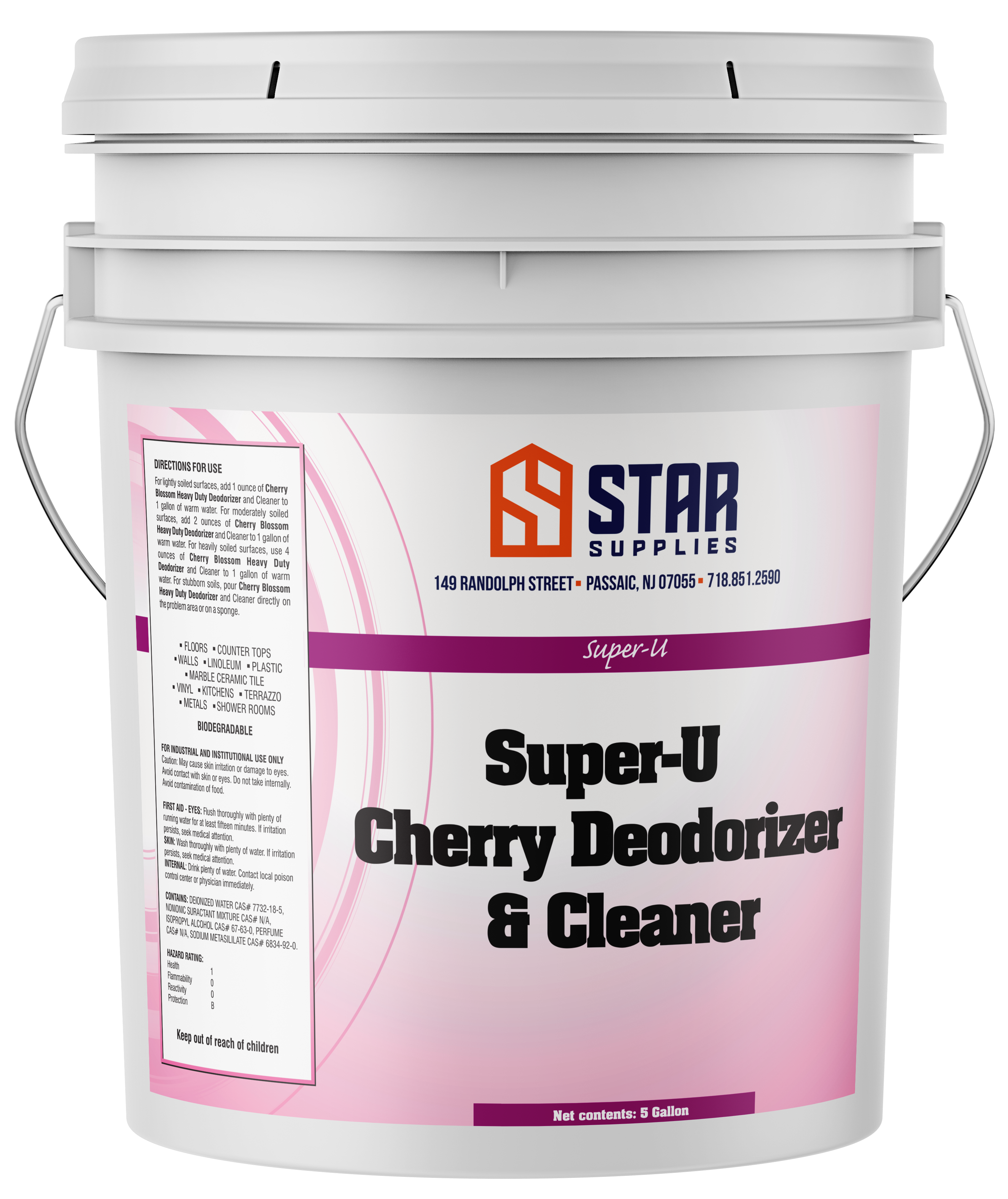 CHERRY DEODORANT CLEANER 5/GAL