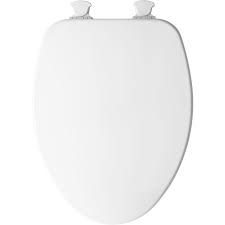 TOILET SEAT ELONGATED CLOSED FRONT PLASTIC W/LID WHITE CTS380W TSPE1-W