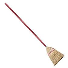BROOM LOBBY CORN BRISTLE 27" HANDLE (TOY BROOM) LCB1