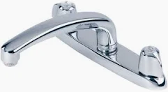 KITCHEN FAUCET 8" GERBER STYLE N/SPRAY *NO LEAD* EF17182NL BARG10C 2229227