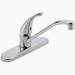KITCHEN FAUCET 8" SINGLE LEVER CP. W/O SPRAY EF17381 BAR-K10C