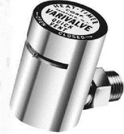 VARIVALVE AIR VALVE ADJUSTABLE ANGLE 1/8 #VV18ANG