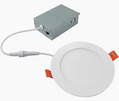 LED FLAT MINI PANEL RECESSED RETROFIT 6" ROUND SLIM (NO CAN) LR23761