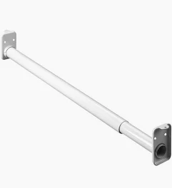 CLOSET ROD ADJUSTABLE HEAVY GAUGE 30 X 48 CHROME