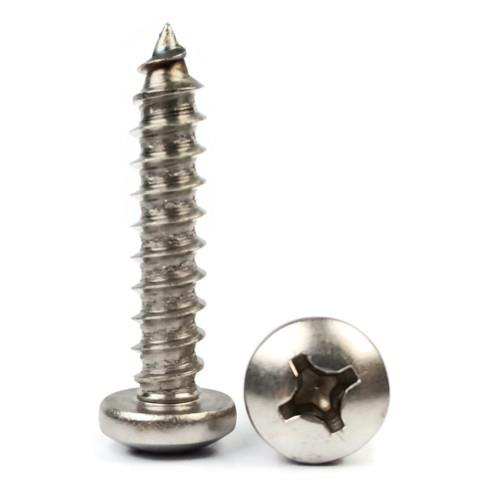 SCREWS SHEET METAL FLAT HEAD PHILIP #12 X 1"
