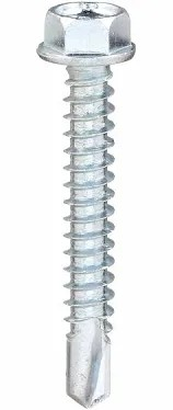 SCREW #14 HEX HEAD 1-1/2" SMHEET METAL SELF DRILL 100/PK