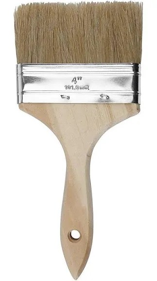 PAINT BRUSH 4" CHIP