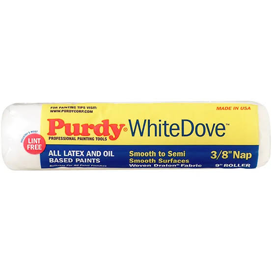 PAINT ROLLER REFILL 9" X 3/8" WHITE DOVE *PURDY* 670092