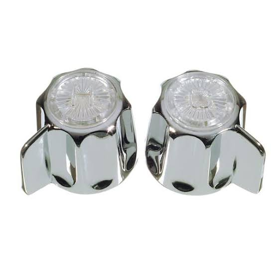 GERBER STYLE FAUCET HANDLES PAIR EF3481