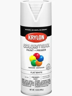 SPRAY PAINT KRYLON GLOSSY WHITE