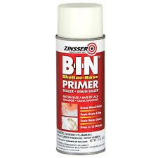 ZINSSER SPRAY B-I-N WHITE PRIMER-SEALER STAIN KILLER