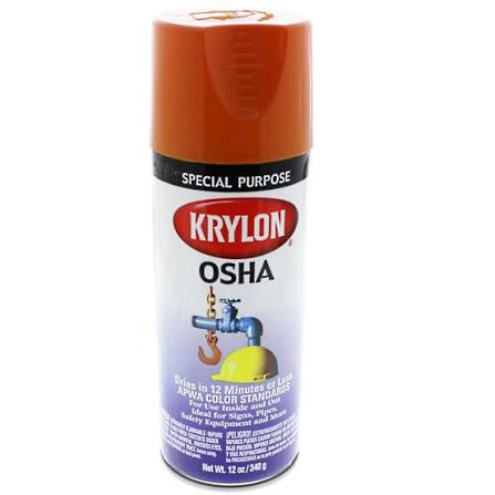 SPRAY PAINT KRYLON SAFETY ORANGE