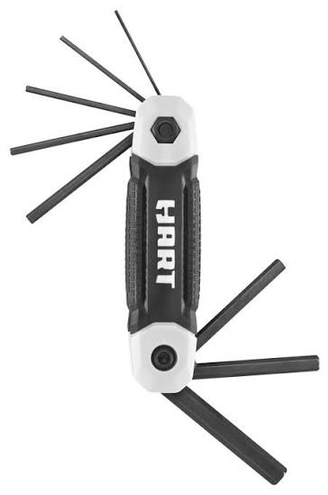 HEX KEY SET 8 PC FOLDING .05"-5/32" TST95364