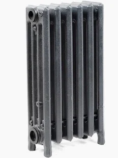 RADIATOR 6 SECTION 4" X 19" CAST TUBE FREE STANDING