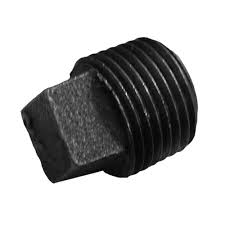 BLACK SQUARE HEAD PLUG  1-1/4"