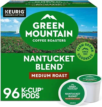 K-CUPS GREEN MOUNTAIN BREAKFAST BLEND 96/CARTON