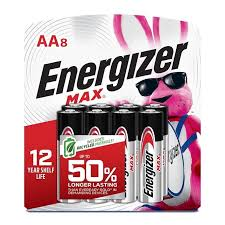 ENERGIZER MAX AA BATTERY 8/PACK 1162676