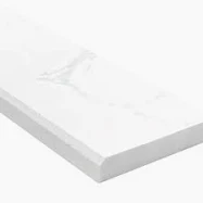 MARBLE SADDLE WHITE 4" X 36"