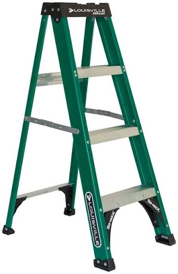 LADDER FIBERGLASS TYPE II 4' 225LB