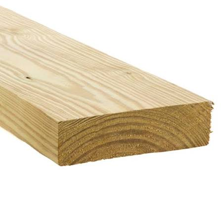 2" x 6" X 8' TREATED LUMBER
