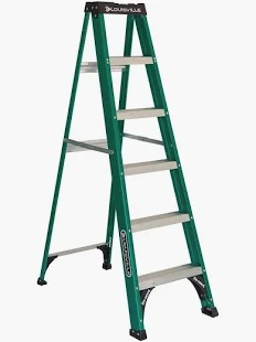 LADDER FIBERGLASS TYPE II 6' 225LB G-FORCE FS4006