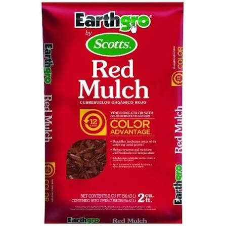 MULCH RED SCOTTS EARTHGRO 2/CF
