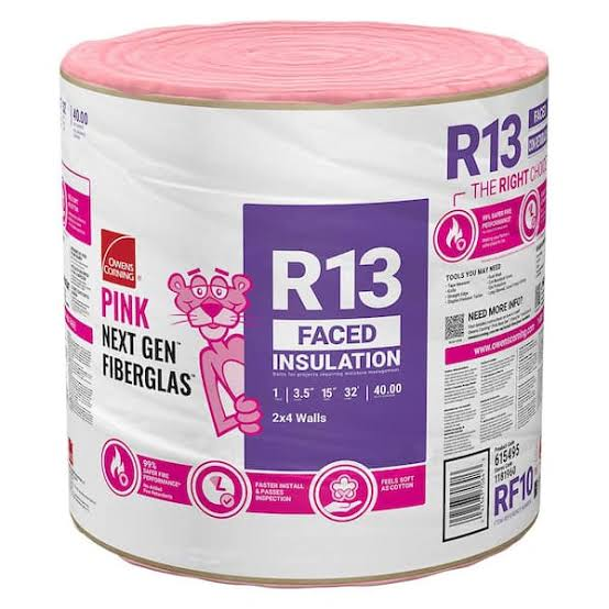 INSULATION ROLL R13 15KF 131.25/SF