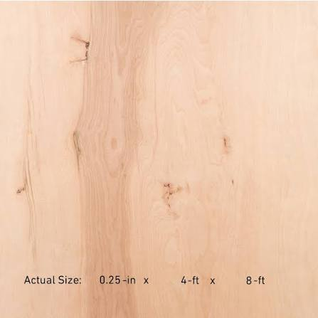 PLYWOOD BIRCH 5/8" 4'  X 8'
