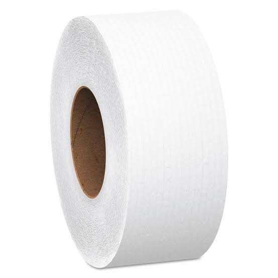 TISSUE TOILET JUMBO ROLL 9" 1000' 2/PLY 12/CS #20010800