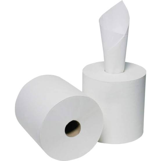 PAPER TOWEL ROLL CENTER PULL WHITE 320 SHEETS 6/BX  #28124
