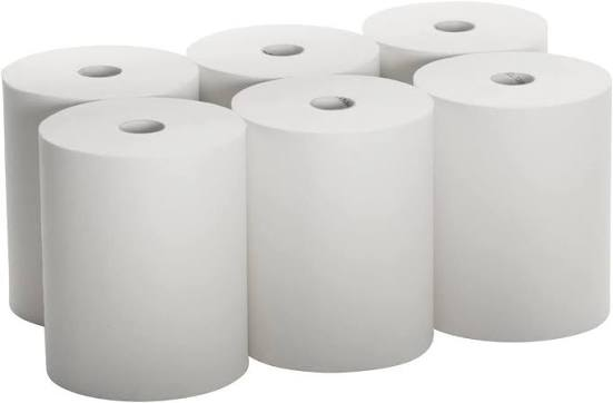 HIGH CAPACITY QUALITY ENMOTION TOWEL ROLL TOUCHLESS MEGA 10  10"/800' 6/PK (GP) IMITATION #346610