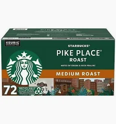 K-CUPS STARBUCKS FRENCH ROAST MEDIUM ROAST 72CT