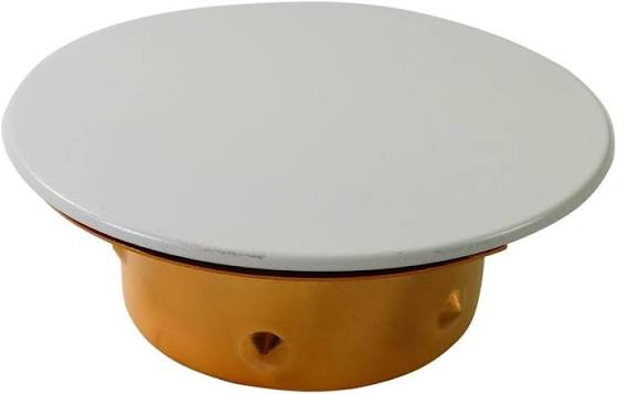SPRINKLER HEAD FLAT COVER PLATE WHITE