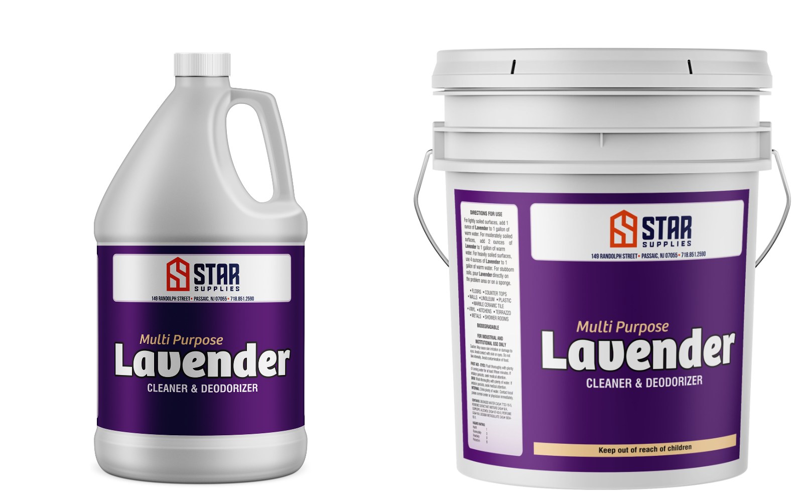 LAVENDER MULTI PURPOSE CLEANERS & DEODORIZER