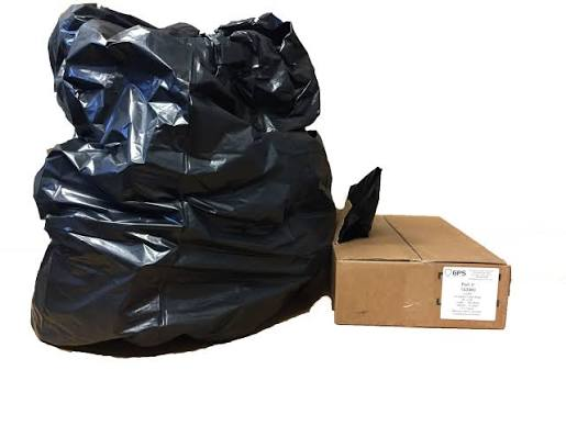 BAGS 58 GAL BLACK 22 X 16 X 55  #3855