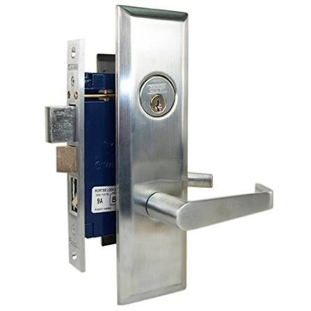 MARKS CHROME THRU BOLTED LEVER MORTISE RIGH HAND  LOCK  MK-116A-26D-R